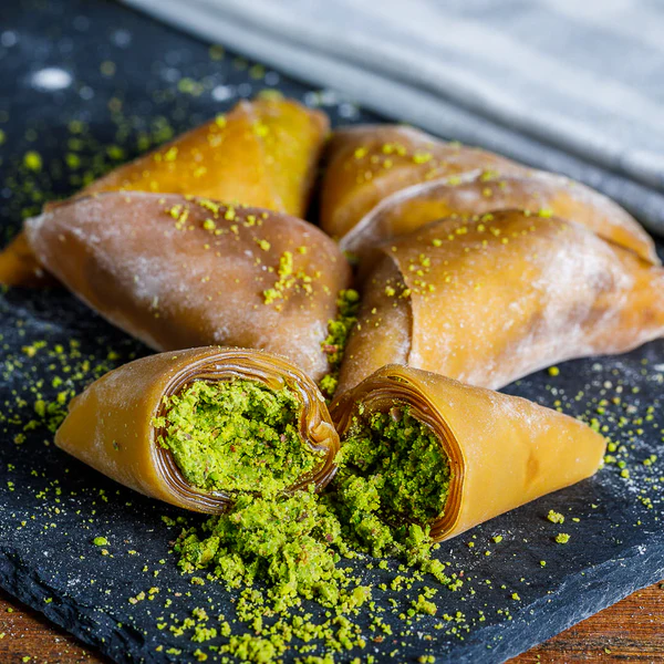 Antep Pistachio Pestil Turkish Delight - Image 4