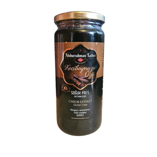 Abdurrahman Tatlıcı Johannesbroodextract (Koud geperst Gluten vrij 100% johannesbroodextract zonder toevoegingen) 640 gr