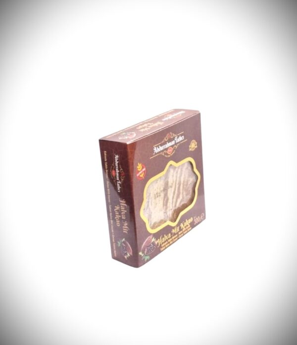 Abdurrahman Tatlici Tahini Halva Met Cacao ( Glutenvrije Bevat Geen Bewaarmiddelen) 300 gr - Afbeelding 2