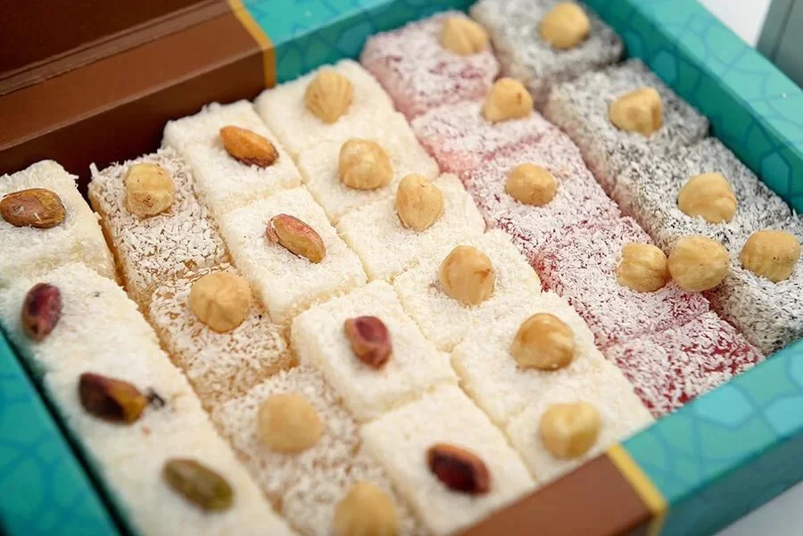 Abdurrahman Tatlıcı Gemengd Turks Fruit met Hazelnoot Antep pistache en kokosnoot ( Glutenvrij ) 600 gr - Afbeelding 3