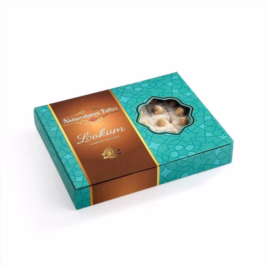 Abdurrahman Tatlici Sultan Turkish delight with hazelnuts ( Gluten free ) 500 g - Image 2