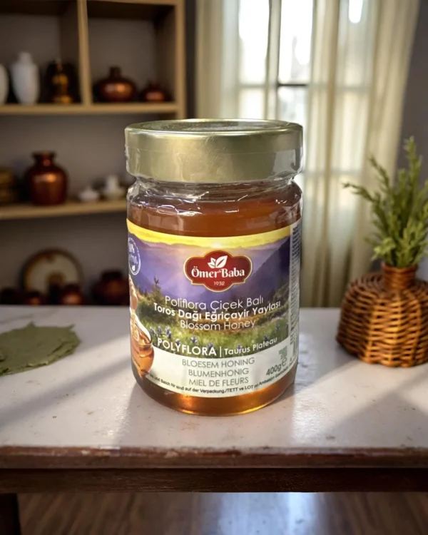 Genuine Flower Honey (Toros-Eğriçayır Region) 400 gram