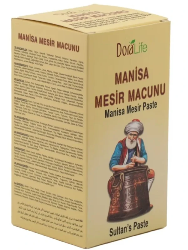 Doralife Manisa Mesir Paste 400 g | Traditional Turkish Herbal Paste | Energy & Health - Image 5